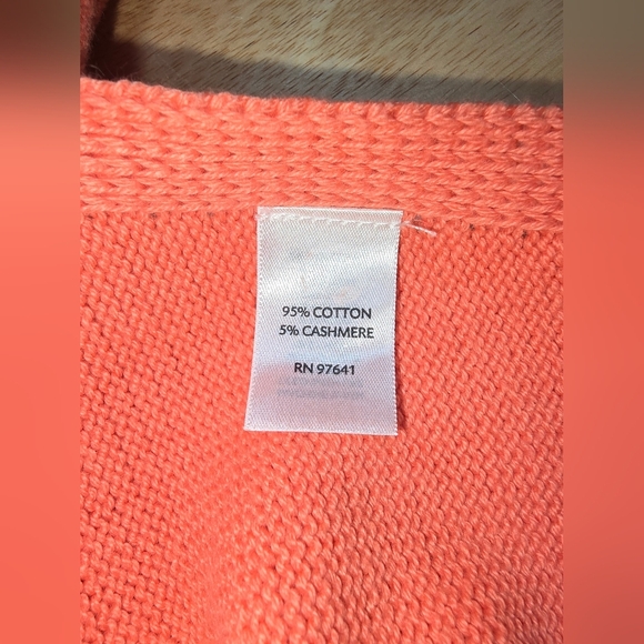 Pure Jill Oversized Knit Cowl Neck Poncho Size M/L - Picture 6 of 6